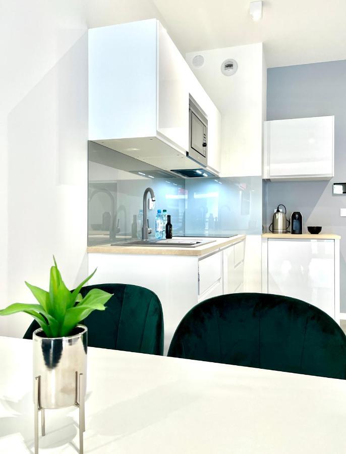 Modern Green Apartment Краків Екстер'єр фото